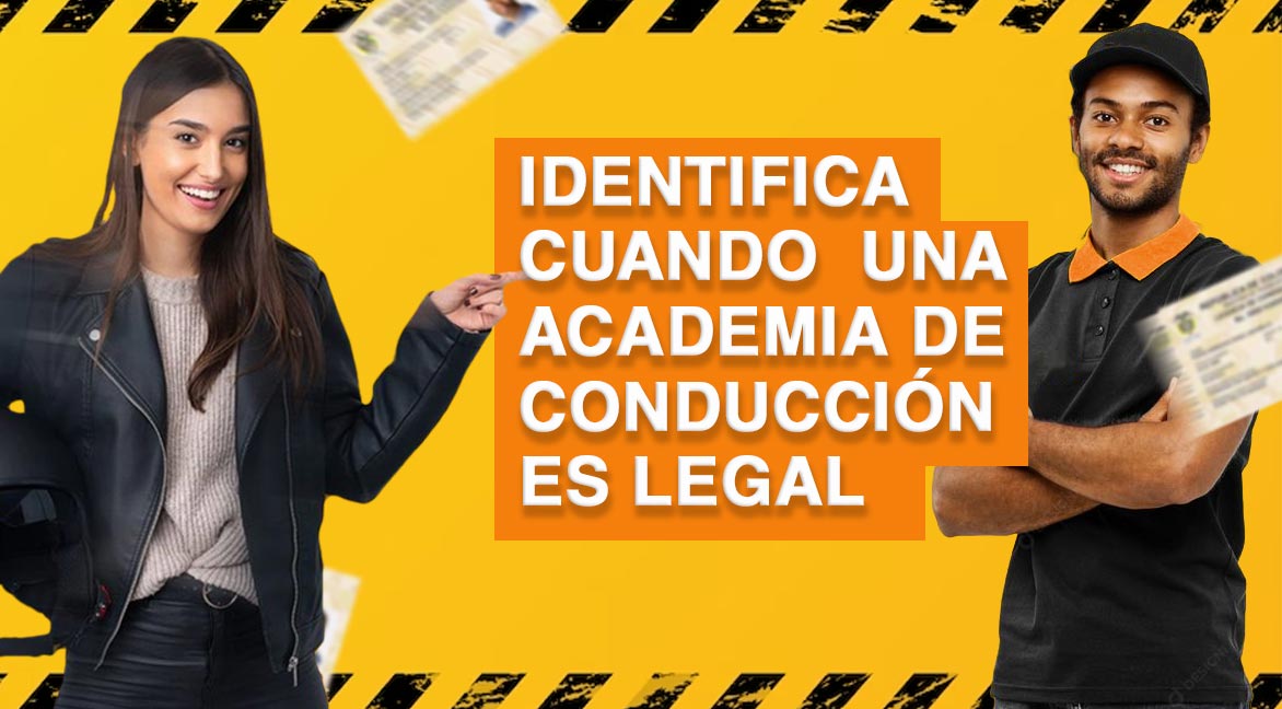como saber si una academias de conducción es legal